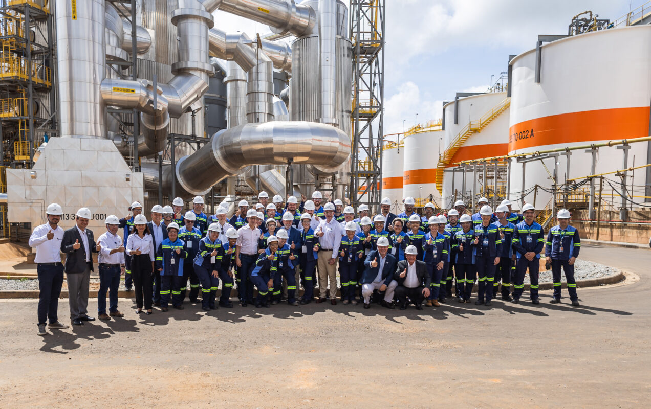 Our new phosphate fertilizer complex in Brazil
